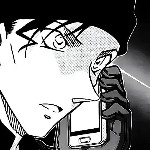 "  赤井秀一|黑白漫头像  #名侦探柯南##赤井秀一##漫画