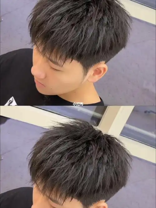 男生立体摩根碎盖