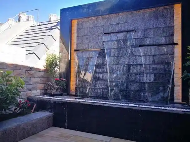 教你怎么制作水幕墙流水墙