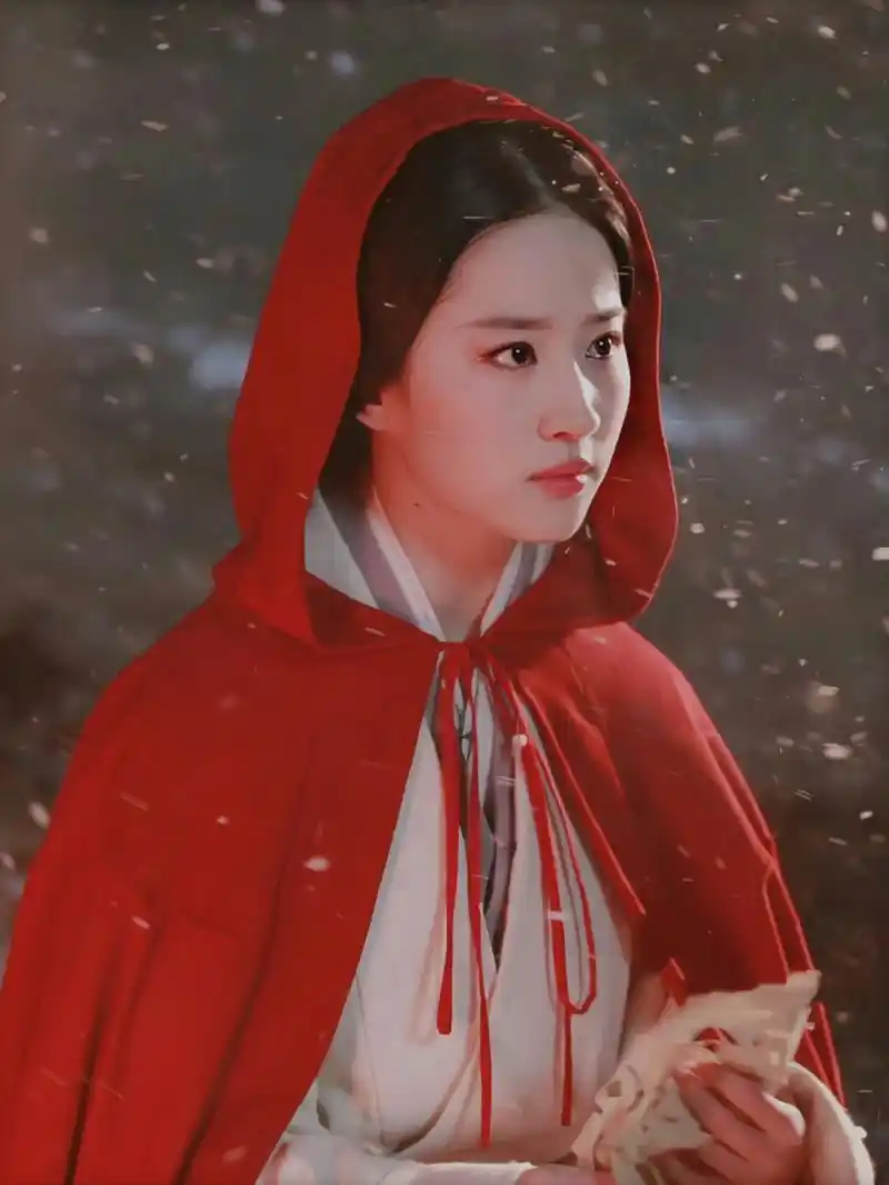 刘亦菲红衣灵雎 绝色佳人