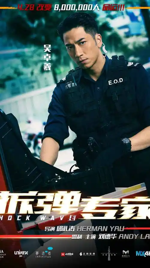 拆弹专家人物海报