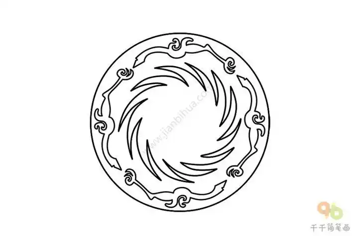 太阳神鸟的简笔画视频