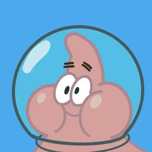 派大星头像看起来有点傻兮兮