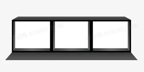 三连立体相框图片免费下载_png素材_编号z7rijm45l_图精灵