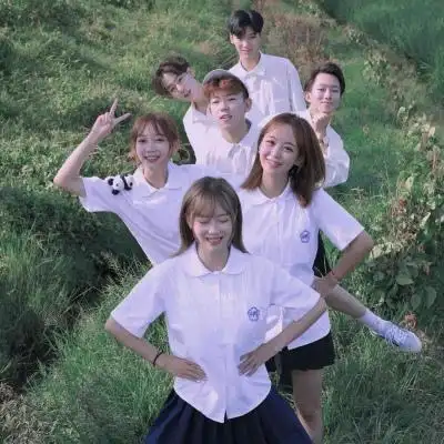 多人校园风真人头像