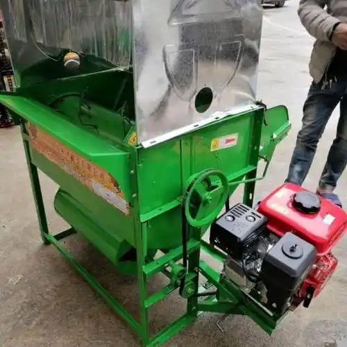 稻谷农具工具打谷机家用小型脱粒机农用机械收割机婴儿礼盒