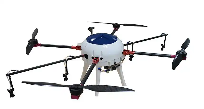 让农民伯伯都大开眼界的无人机喷洒农药