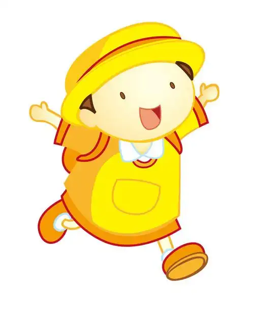 卡通孩童矢量素材