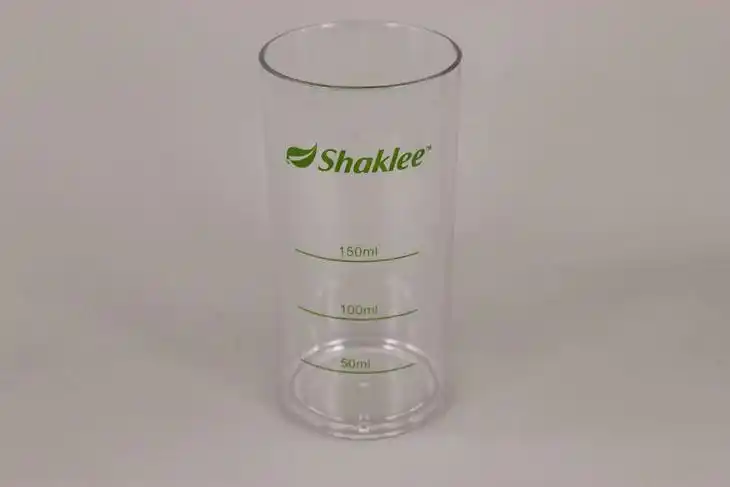 pc透明塑料直杯300ml嘉康利直身塑料杯圆筒塑胶杯亚克力杯不碎杯