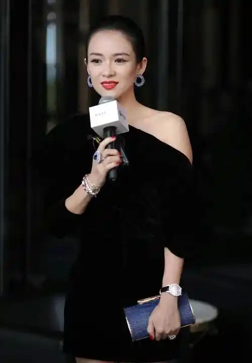 章子怡有一张美丽的脸!