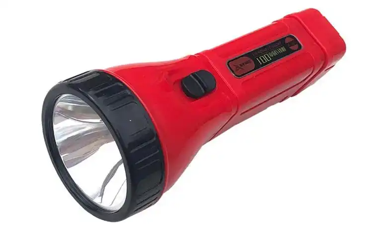 雅格yage手电筒户外超亮锂电家用led强光usb充电户外便携应急照明手提