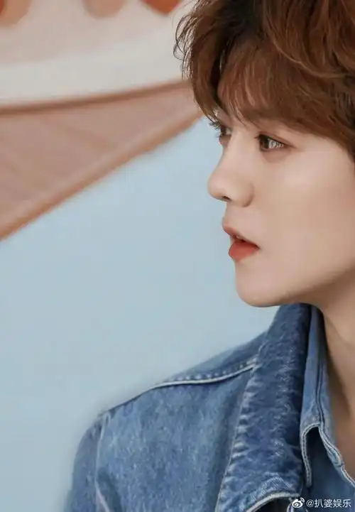 鹿晗. 神仙侧脸 三百六十度无死角,侧颜也是一绝的小鹿!