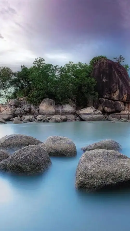 石头,海洋,岛屿,自然风光 750x1334 iphone 8/7/6/6s 壁纸,图片,背景