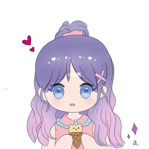 手绘头像  #卡通头像  #画画  #q版  #q版人物  #头像约稿  #sai行苘