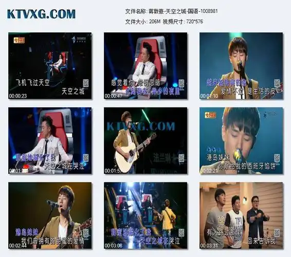 蒋敦豪-天空之城(mtv)-国语-1008981