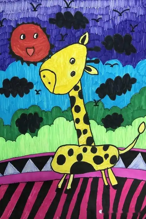 儿童画三,四级儿童画五,六级儿童画七,八级儿童画九,十级动漫考级作品