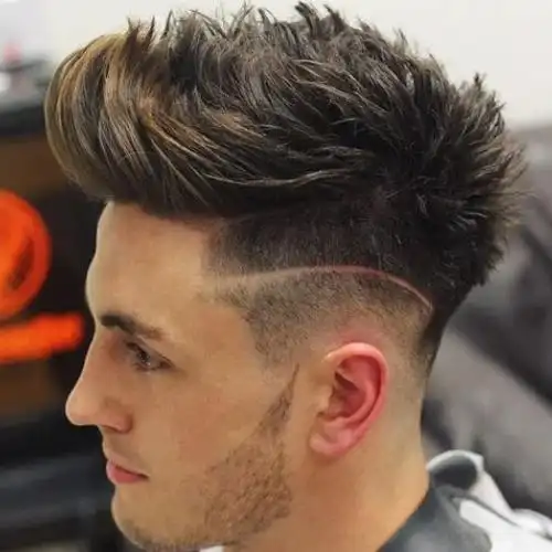 美式飞机头短发发型 型男必备发型酷炫十足_时尚男发 - 美发站