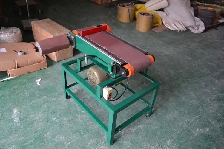 铝板平面砂带机 金属抛光机 磨砂机 木材打磨机抛光