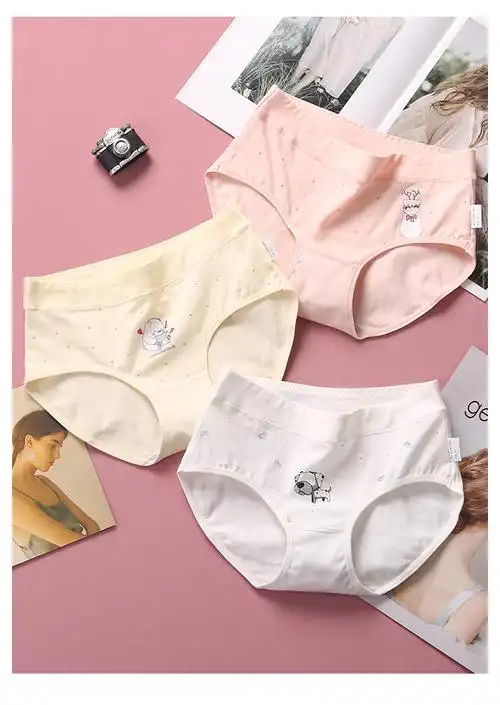 10女童内裤纯棉三角13岁胖儿童小女孩裤衩5中大童宝宝短裤8小学生 4条