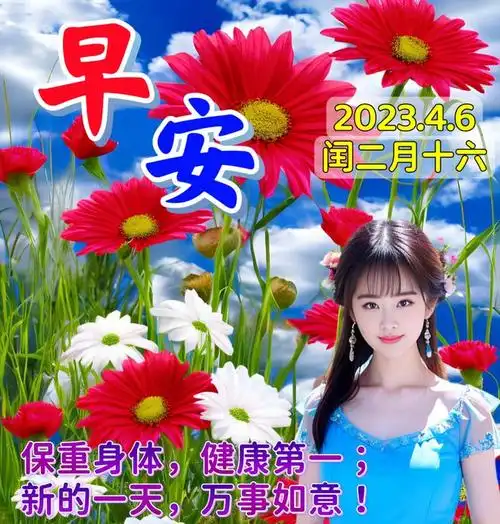 最漂亮早上好动态表情图片大全春日早晨好动图美图大全