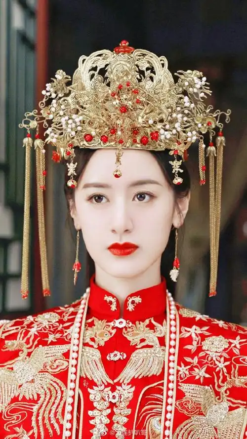 袁冰妍祝卿好刘泠大婚造型