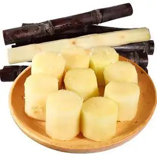 广西黑皮甘蔗新鲜现砍整根中段3510斤甘蔗整根100根非陶山