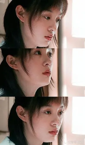 在电视剧玉观音中饰演外貌清纯,眼神忧郁的女主角安心.