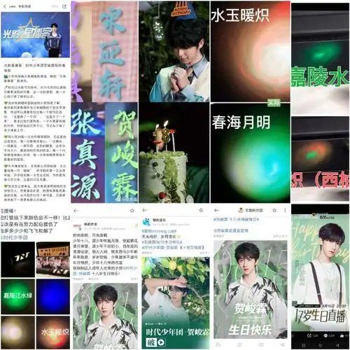 贺峻霖 梦蝶破笼##贺峻霖 高音爱神##贺峻霖 二代唯一all绿