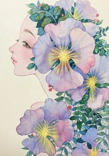 夏日炎炎,不如来点水彩解解暑~