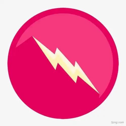 闪电图标png素材透明免抠图片ppt元素