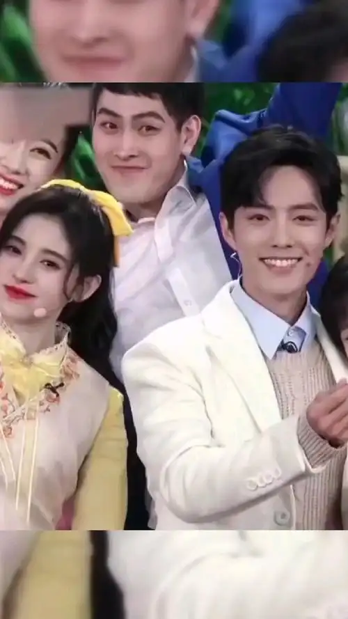 小品虽然尬尬的,但肖战和鞠婧祎,站在一起我真的看的太爽了