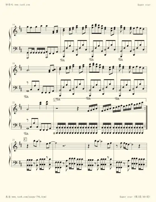 e|弹琴吧|钢琴谱|吉他谱|钢琴曲|乐谱|五线谱|高清免费下载|蛐蛐钢琴