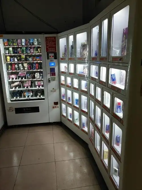 一拖二(三台)成人用品售卖机 24h成人用品无人售货店
