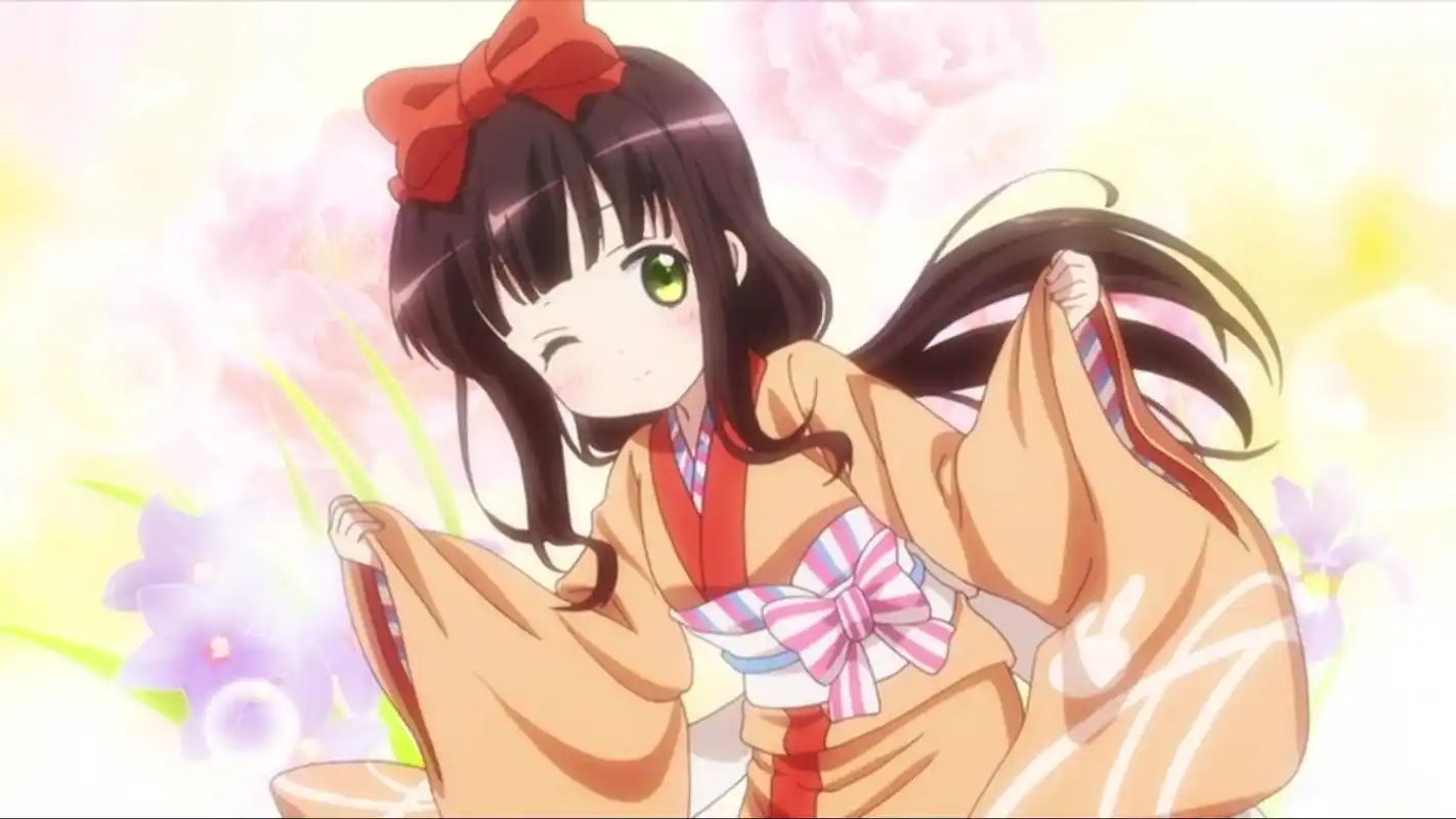 回车桌面>电脑壁纸>动漫卡通>动漫人物>可爱动漫《请问您今天要来点