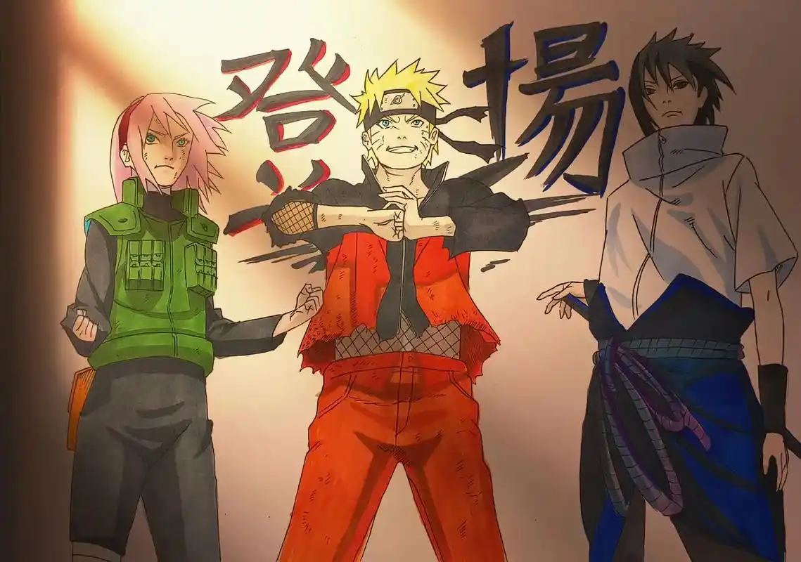 "#手绘 #火影忍者 #动漫 #画画 #简笔 - 抖音