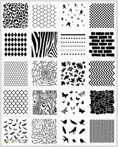 线描画装饰画儿童线描画创意线描线描素材