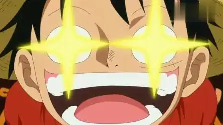 路飞眼冒金光的时候,能制服他的只有娜美