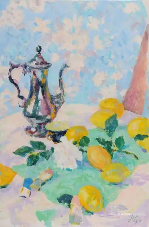 雨果·格伦维尔_作品_光线_绘画