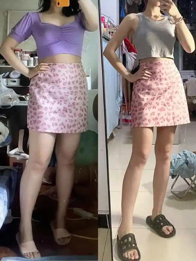 看了减肥前后的对比图,网友:我臧肥的欲望在此刻到达巅峰!