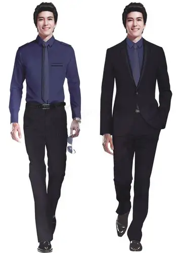 男式西装 成都工作服 职业装西服 高档职业装 男装西服定做