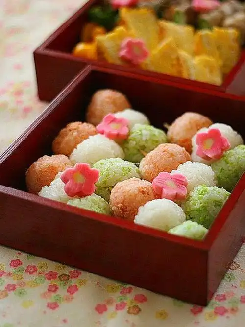 日式彩色饭团-堆糖,美好生活研究所