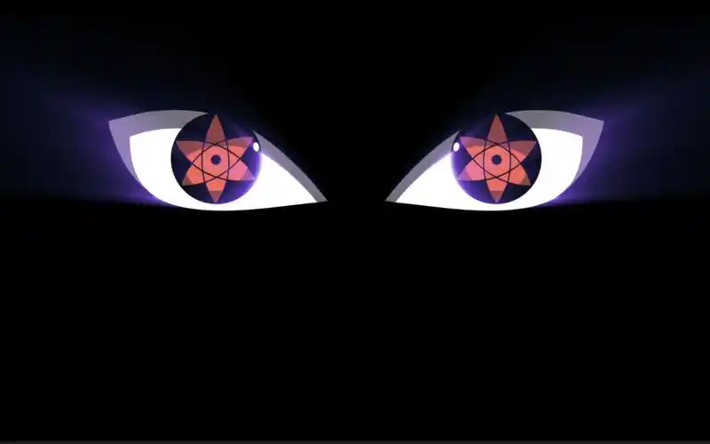 自制写轮眼壁纸