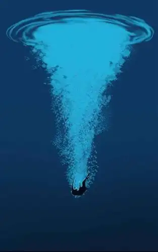 比如在墨西哥湾海底发现的的盐卤池.