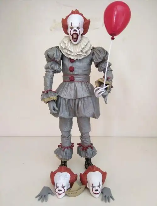 小丑惊回魂手办3d血腥版2017电影公仔模型摆件人偶舞蹈小丑
