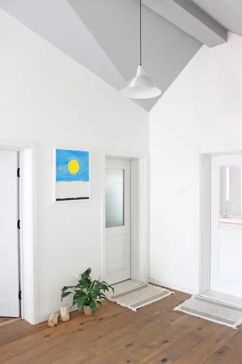 北欧风格家居白色墙面装修效果图片_装修123效果图