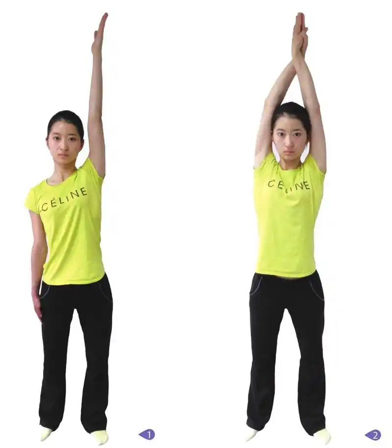 手臂拉伸让你甩掉"蝴蝶袖"