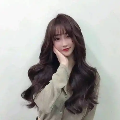 可以烫的渣女大波浪发型