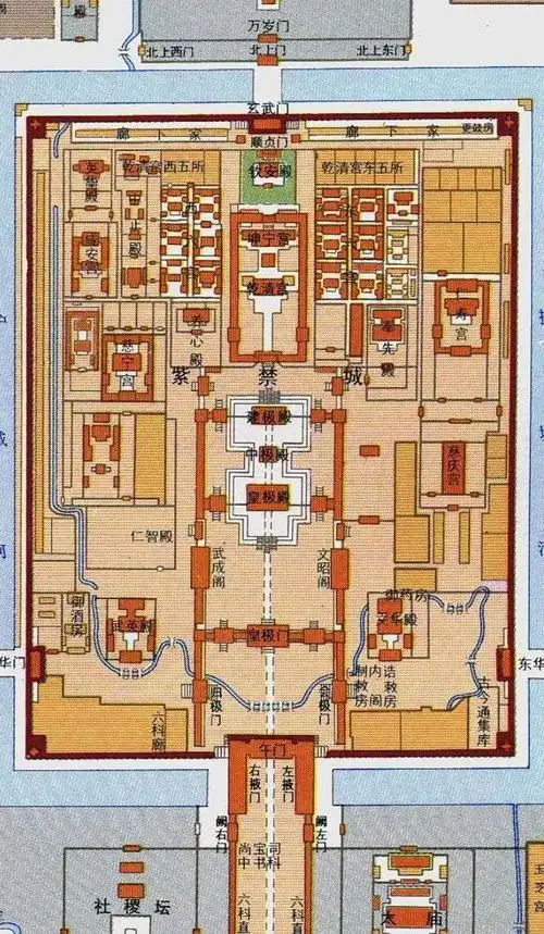 清朝故宫和明朝故宫区别