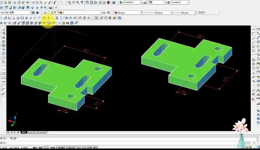 autocad2007 第十一课 112 课后作业,粉丝数191,作品数168,收藏数1