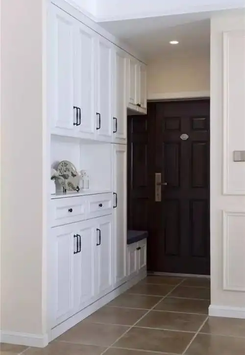 好看的进门鞋柜图片大全 什么样的鞋柜放在家里好看?